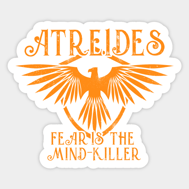 Atreides v2 Sticker by VanHand